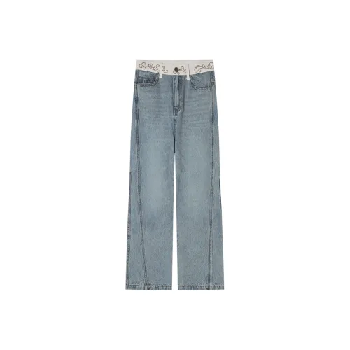 LOUISY AO Blue Women's Jeans LOUISY AO Синий Женские Джинсы