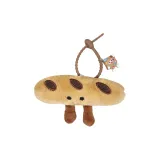 Багет с наполнителем, украшение, резина, пуговица