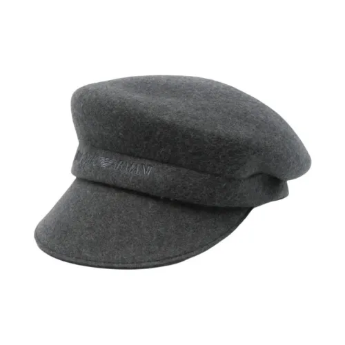 EMPORIO ARMANI Шерпова берета Женские Серый