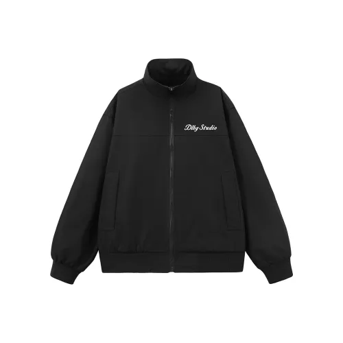 DLBG Оксфорд Воротник-стойка Куртки Унисекс