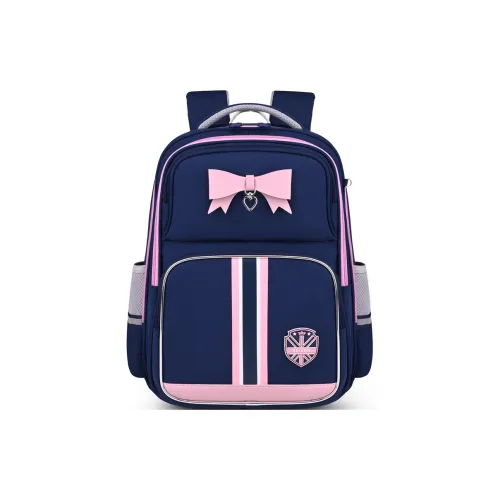 EDISON Oxford Student Bag Детский Темно-синий и Розовый