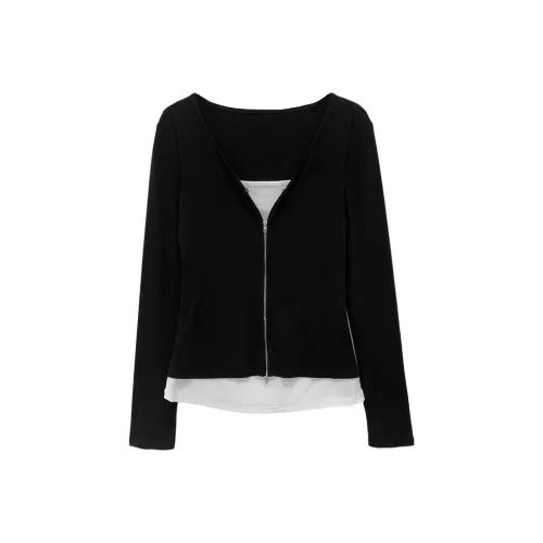 Pa33word Черные Женские T-рубашки