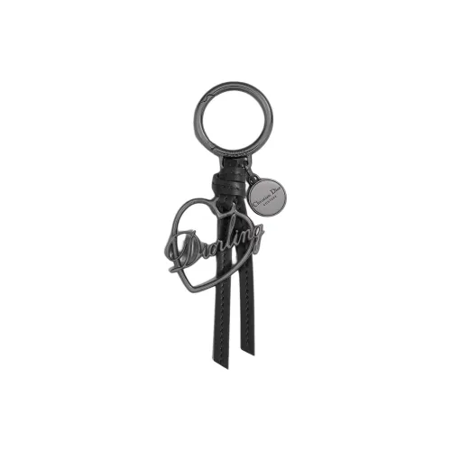 DIOR Коровья кожа Брелоки Мужской Черный