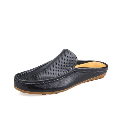 Kung Fu Partners Антизапахивающие устойчивые к истиранию противоскользящие домашние тапочки для мужчин