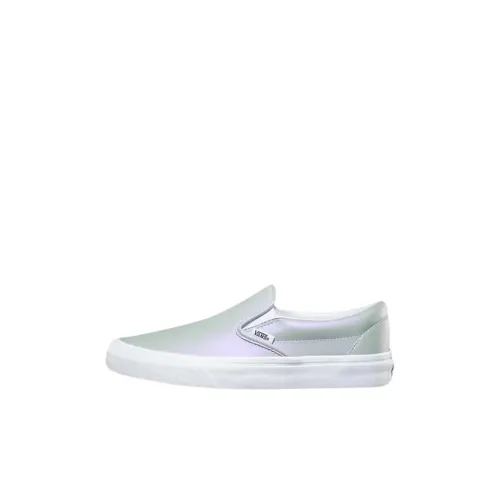 Vans Classic Slip On Детские Скейтбординги Металлический Серый Детский