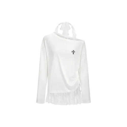 Pa33word Длинный рукав Т-рубашка Женская