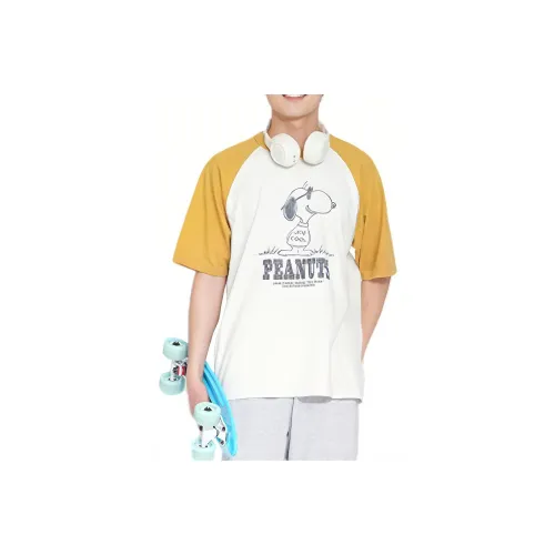 UNIQLO T-рубашка унисекс Earth Yellow