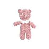 Телесно-розовый ледяной куб, медвежонок, материал, сумка