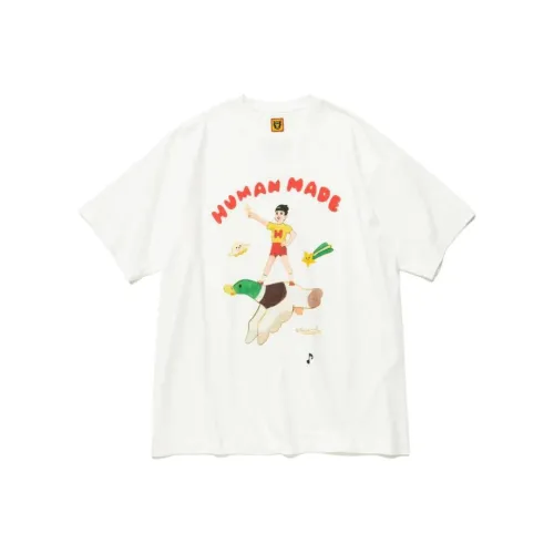 HUMAN MADE HUMAN MADE X Keiko Sootome Co Branded Series Белый Унисекс T-Рубашки