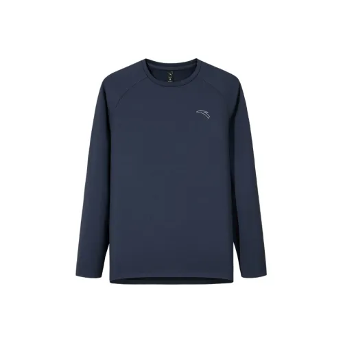 ANTA Deep Цвет колодца Серый 5 Мужские беговые T-рубашки