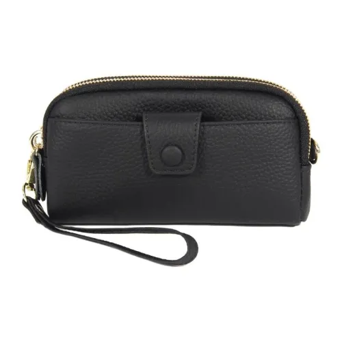 QIAJIAN Кошелек из лаковой коровьей кожи женский многоцветный