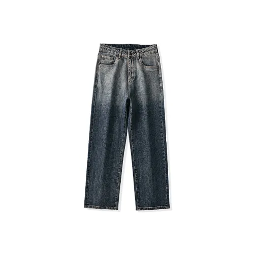 FOSS PHIL Градиент Синий Мужские Джинсы