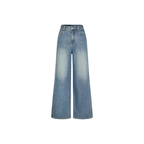 JZ. ANNAKRO Светло-синие женские джинсы