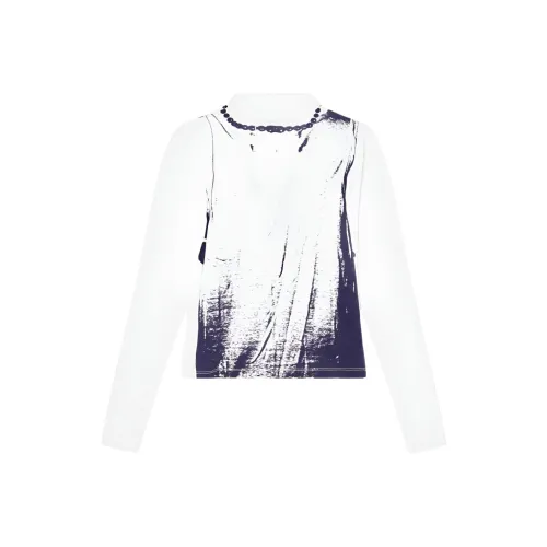 MM6 Maison Margiela Белые Женские Футболки
