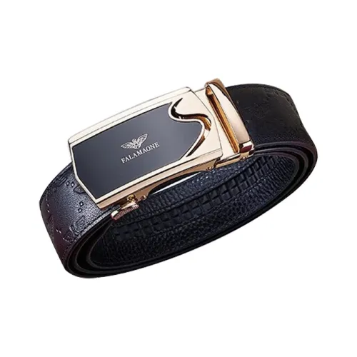 FALAMAONE Ремни из натуральной коровьей кожи мужской ширина 3,5 см