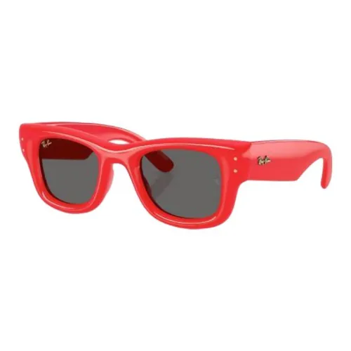 RayBan Nylon Square Солнцезащитные очки Унисекс Red