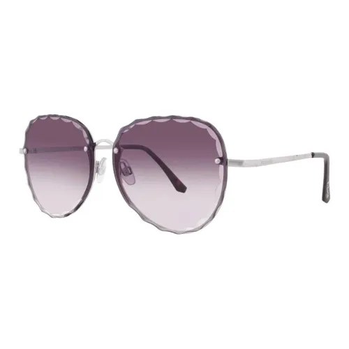 FRYE Металл OVAL SUNGLASSES Женские Серебряный