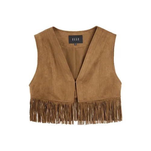 ELLE Кофе Женские Жилеты