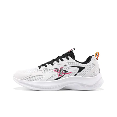 XTEP Амортизация Легкий Низкий Топ Повседневные Беговые Кроссовки Мужские Белый Черный