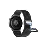 [Black] Улучшенный двойной магнитный бежевый синий петля застежка