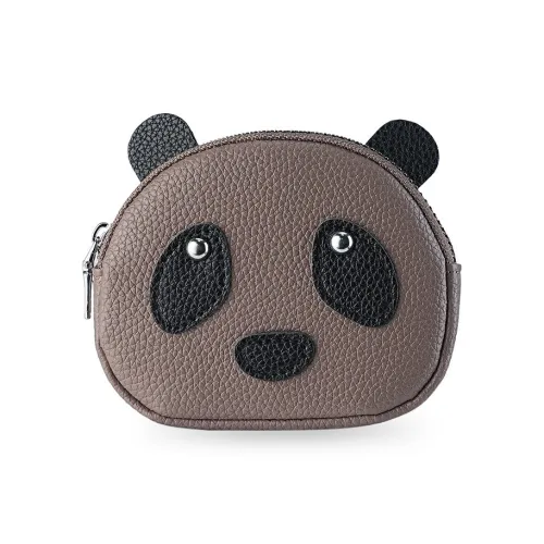 QIAJIAN ПУ (полиуретан) Монетница Женская Кофейный Белый Синий Желтый