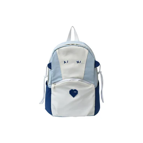 Gerlanx Нейлон Рюкзак Женские Светло-Серый Розовый Небесно-Синий