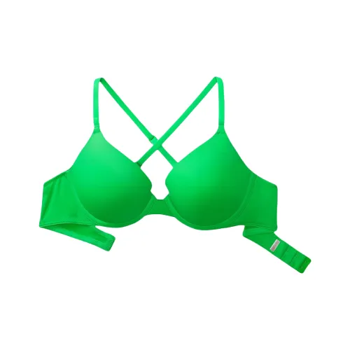 Victoria's Secret Розовый Девичий Бюстгальтер Женский Неон Зеленый