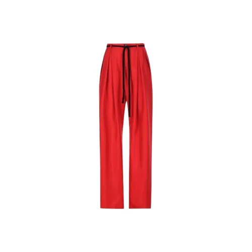 Barena Red Women's Casual Pants Барена Красный Женские Повседневные Брюки