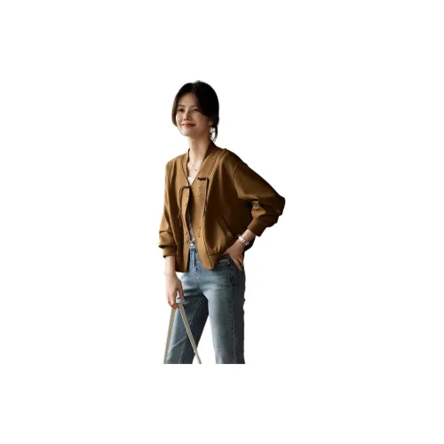 XWI Бейсбольная куртка Женские Cold Brew Кофе