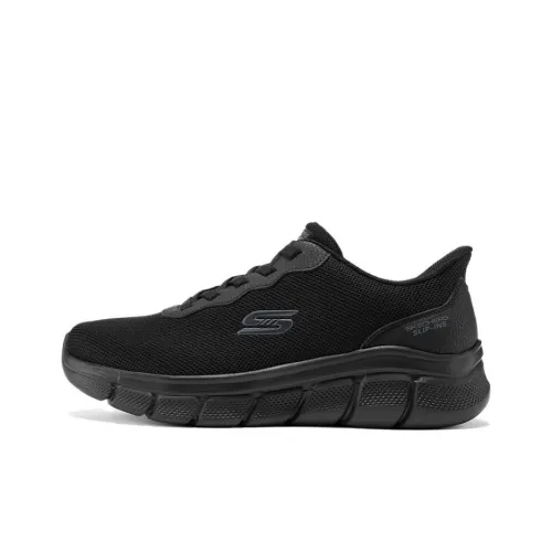 Skechers BOB'S MENS Устойчивый к истиранию Дышащие Повседневные Беговые кроссовки Мужские Черные