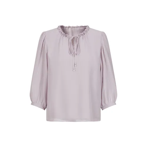 JZ. ANNAKRO Шифон Рубашка Женская