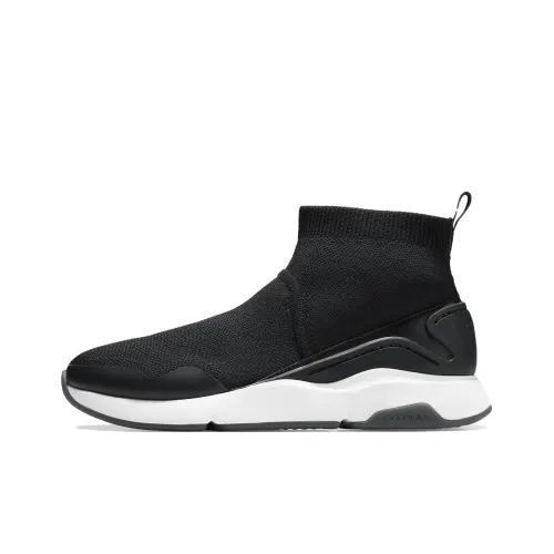 COLE HAAN ZERØGrand Устойчивый к истиранию Высокий Топ Повседневная обувь Женская Черная