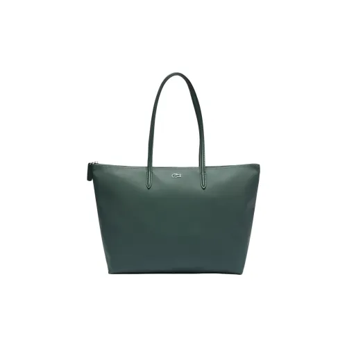 LACOSTE PVC Тоут Сумка Сумка для покупок Сумка на плечо Большая Женская Зеленая