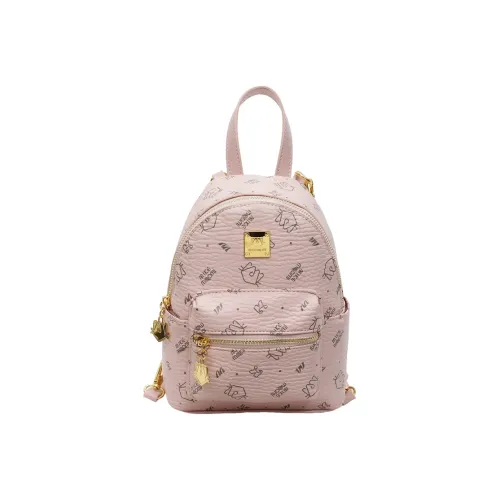 G.DUCKKIDS ПУ (полиуретан) Рюкзаки Розовый Экрю Черный