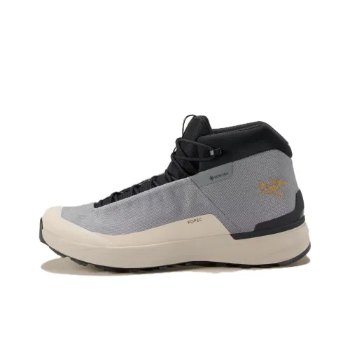 Arcteryx Kopec Водонепроницаемый и Дышащий Поддержка Легкий Сцепление MID Топ Походная Обувь Мужская Серый