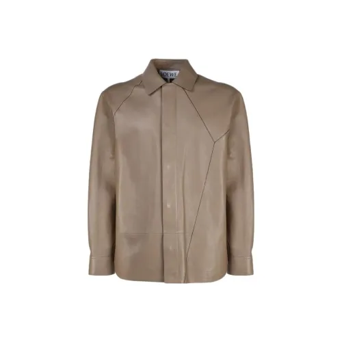 LOEWE Совместное издание Песочный Мужской Рубашки