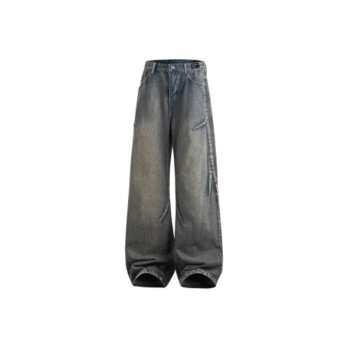 JUNGLE PANDA Унисекс Джинсы