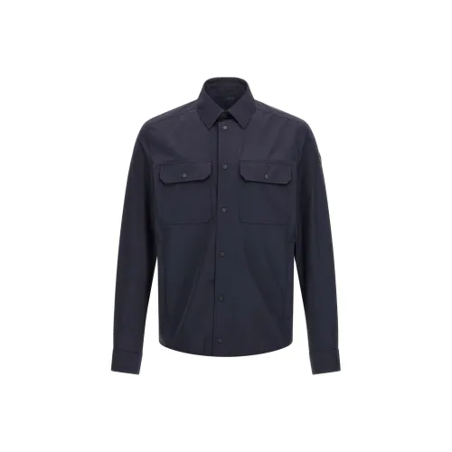 Moncler Техно-синий Мужские Рубашки