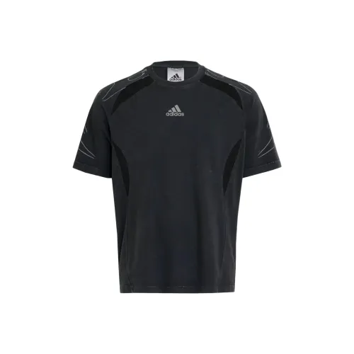 Adidas SS25 ADILENIUM Season 4 Teamgeist T Рубашка Мужская Черная