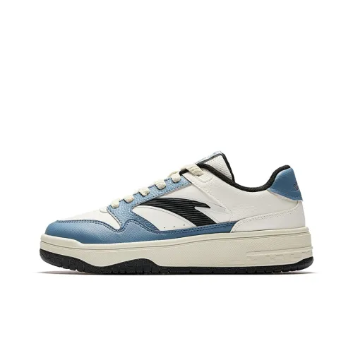 ANTA Street Rebel 3 Low Топ Скейтборд Кроссовки Мужские Белый Синий Черный