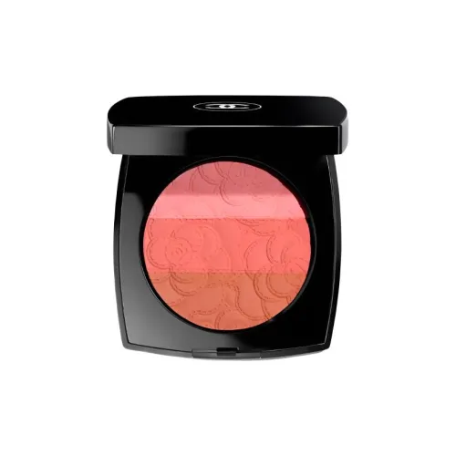 CHANEL Весенний Летний Ограниченный Узор Камелия Румяна Palette Легко Смешиваемые Корректирующий Тон Кожи 8,5г