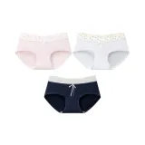 3 пачки (B-розовый + темно-синий + светло-синий)