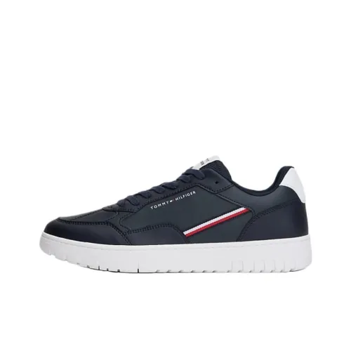 Tommy Hilfiger TRAINERS Низкий Топ Скейтборд Кроссовки Мужские Морской Синий