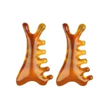 Многофункциональный массажный гребень [Кофе]*2