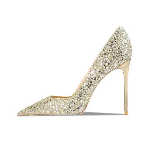 Siwei Высокие каблуки Серебряный Женские