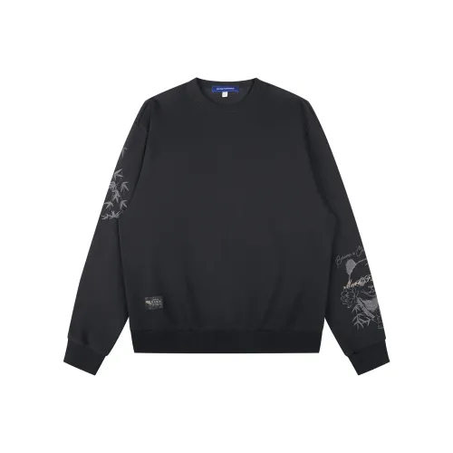 FAIRWHALE Черный 001 Мужские Свитшоты