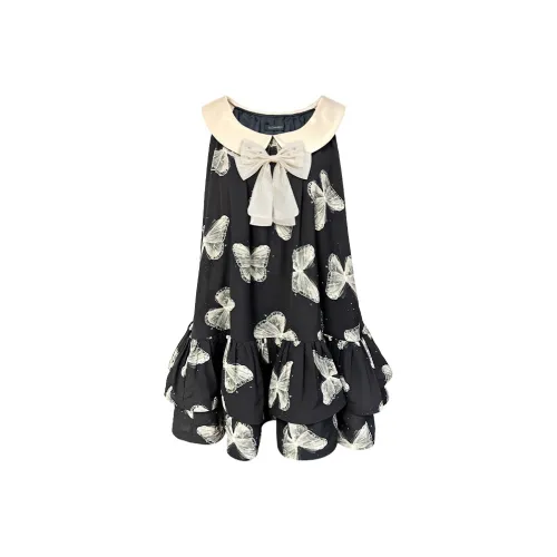 FLONAKED Черный Женские Слиплатья