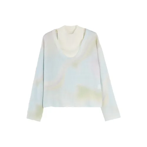 ELLE Светло-зеленый Женский Трикотаж