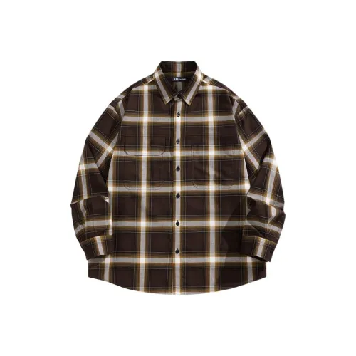 PEACEBIRD MEN Американский модный клетчатый 100% хлопок длинный рукав мужская рубашка