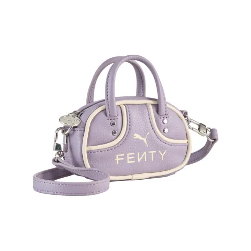 PUMA FENTY Карман Сцепление Сумка Коллаборация Универсальная Сумка через плечо Сумка Обычная Женская Светло-фиолетовая